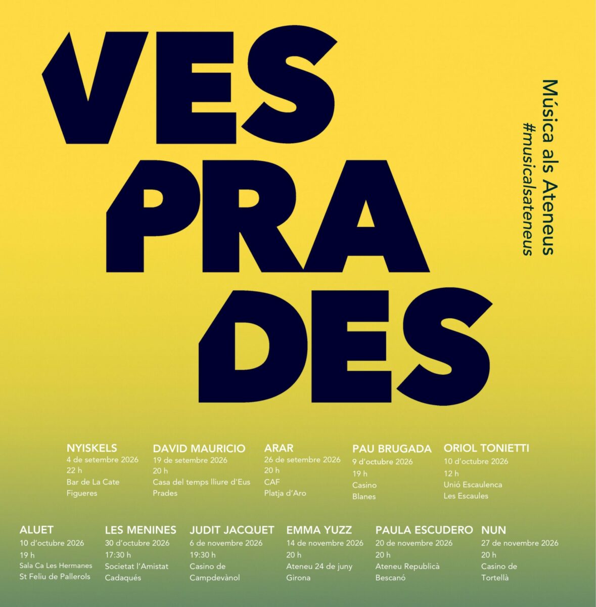 vesprades girona